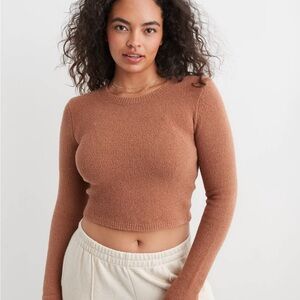 Aerie Open Back Sweater